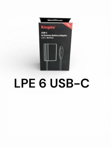KingMa Bateria hueca LPE6 USB-C