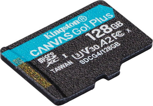 Kingston Micro SD 128 gb Canvas go Plus
